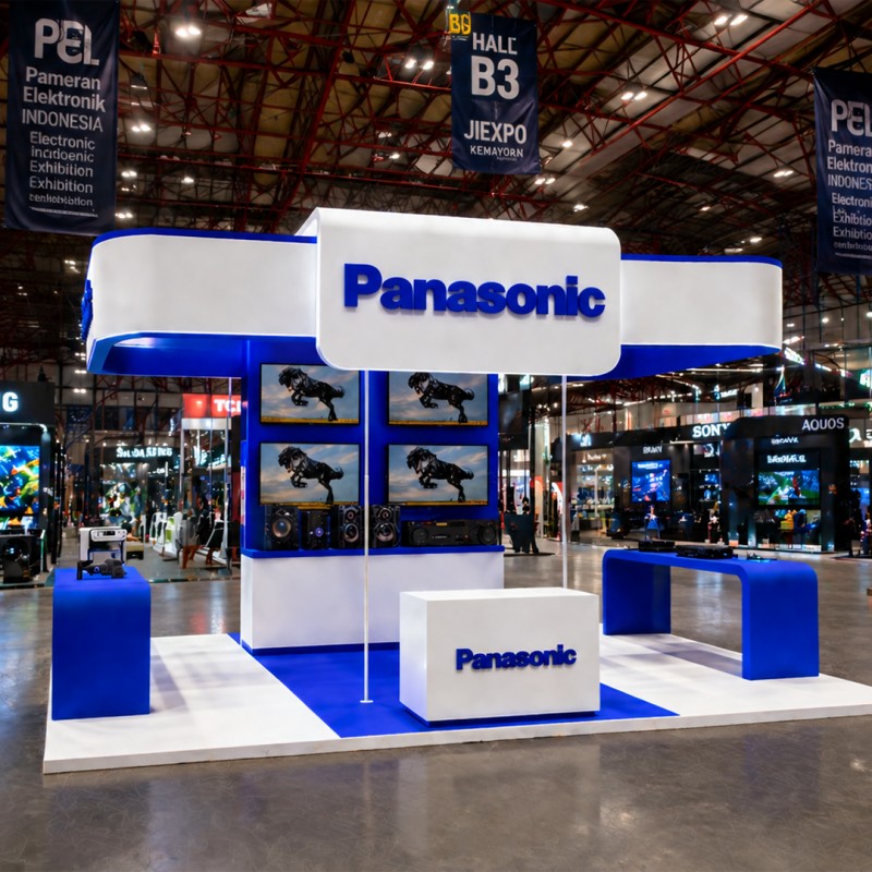 i032 - Electronic Panasonic - sewa booth pameran bekasi